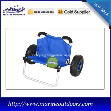 Beach kayak cart, Kayak sitting trolley, Pneumatic wheel for trolley